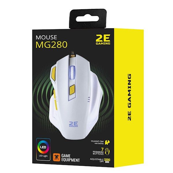 2E GAMING Mouse MG280 LED USB White