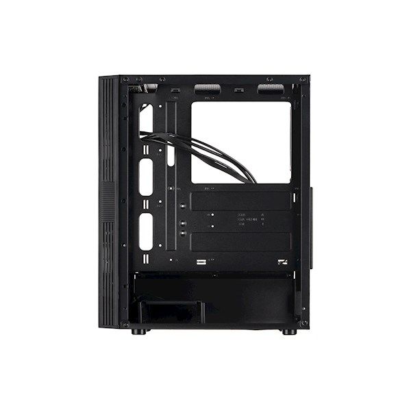 2E-V510W, PC case 2E GAMING Credo Plus V510W without PSU, 1xUSB3.0, 1х USB 2.0, 1xUSB Type-C, 4x120mm RGB Rainbow, VGA 310mm, TG Side Panel, ATX, white