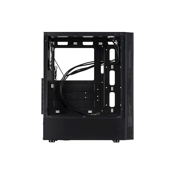 2E-V510W, PC case 2E GAMING Credo Plus V510W without PSU, 1xUSB3.0, 1х USB 2.0, 1xUSB Type-C, 4x120mm RGB Rainbow, VGA 310mm, TG Side Panel, ATX, white