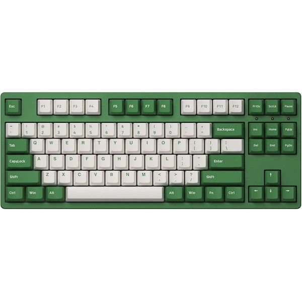 Akko Keyboard  3087 Matcha Red Bean Cherry MX Red, RU, Green