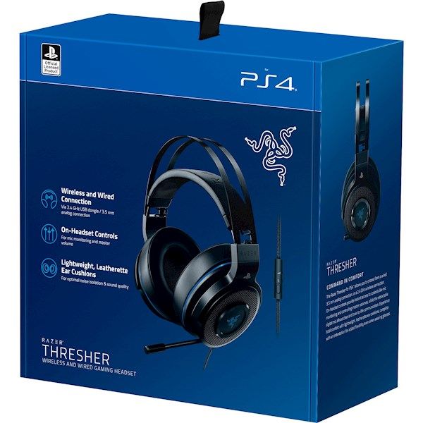Razer Thresher - PS4, Black/blue