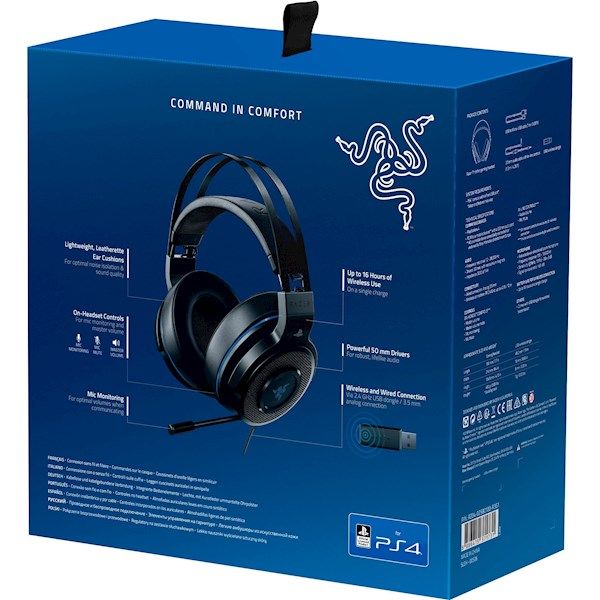 Razer Thresher - PS4, Black/blue