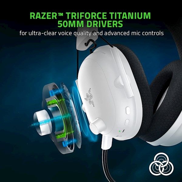 Razer Gaming Headset Blackshark V2 ProWL White Edition RZ04-03220300-R3M1