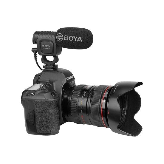 BOYA BY-BM3011 Compact Shotgun Microphone for Digital Camera