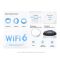 TP-Link, Deco X50-PoE(3-pack), Ceiling-Mount, AX3000 Whole Home Mesh Wi-Fi 6 System with PoE