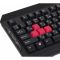 Keyboard: A4Tech Bloody Q100 Blazing Gaming keyboard USB Black
