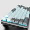 Keyboard: AULA F3287 RGB Wired Gaming Mechanical Keyboard Grey/White keycaps (Blue Switch)