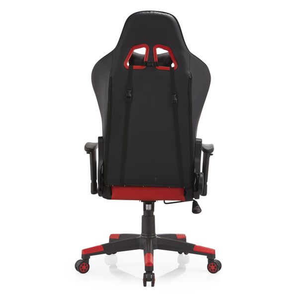 ALLX SK8817 Gaming Chair, Black/Red