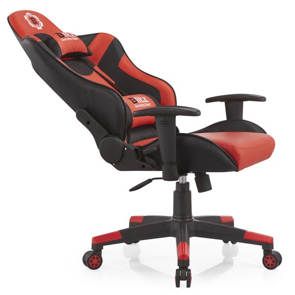 ALLX SK8817 Gaming Chair, Black/Red