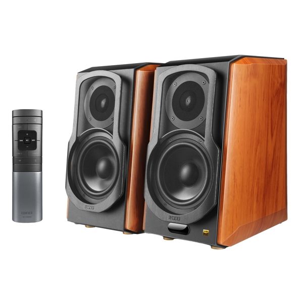 Speaker Edifier S1000W, 120W, Optical, Coaxial, Bluetooth, Wi-Fi, Speaker, Brown