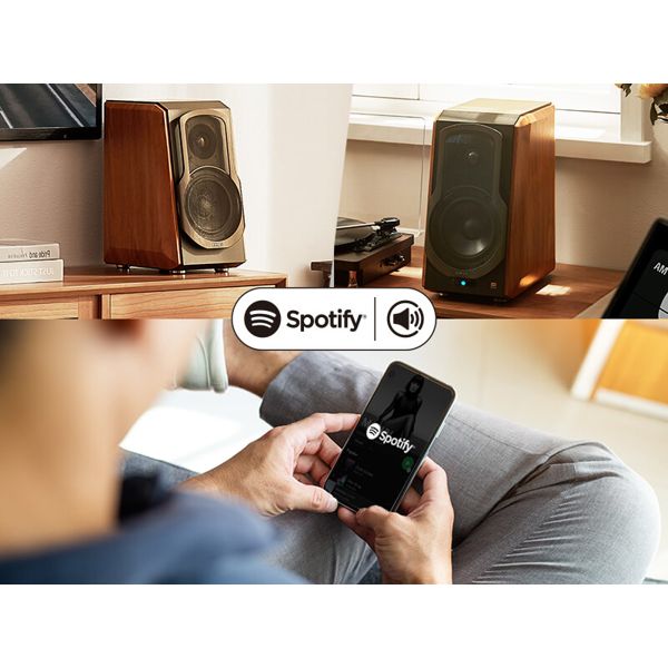 Speaker Edifier S1000W, 120W, Optical, Coaxial, Bluetooth, Wi-Fi, Speaker, Brown