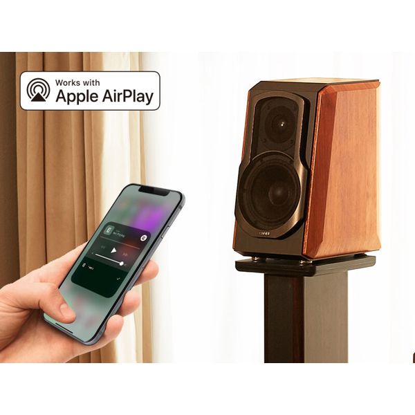 Speaker Edifier S1000W, 120W, Optical, Coaxial, Bluetooth, Wi-Fi, Speaker, Brown