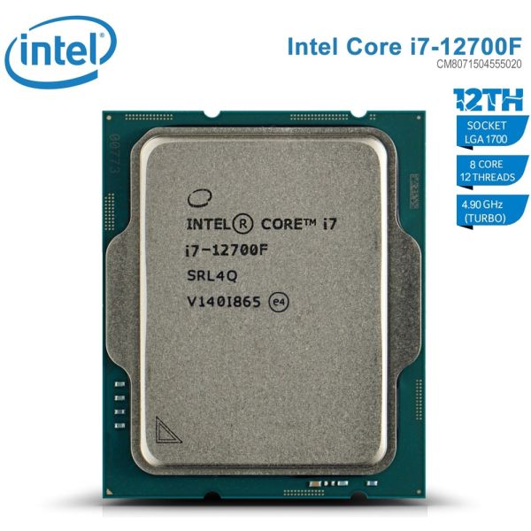 CPU Intel Core i7-12700F 12C/20T 2.1GHz 25Mb LGA1700 65W w/o graphics TRAY