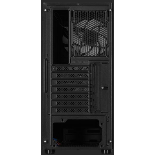2E Gaming Computer case Infinity G205A, without PSU, 2xUSB 3.0, 1xUSB Type-C, 1x120mm ARGB, 2x120mm, ARGB strip, TG Side Panel, ATX, Black