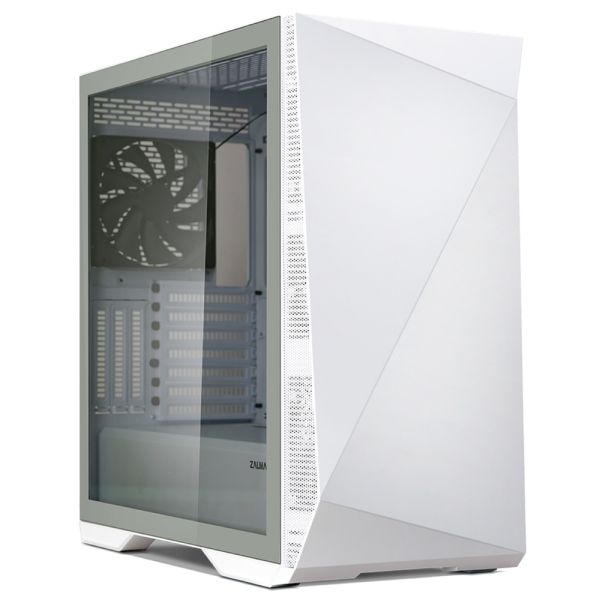 Zalman Computer case Z9 ICEBERG WHITE, without PSU, 2xUSB3.0, 2xUSB2.0, 2x140mm Black fans, TG Side Panel, EATX, White