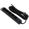 2E power strip 5XSchuko switch, 3G*0.75mm2, 5m, Black