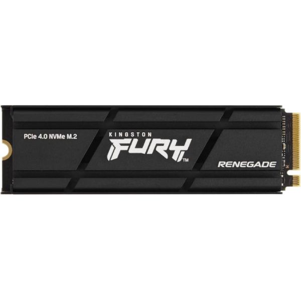 SSD Kingston M.2 500GB PCIe 4.0 Fury Renegade + heatsink