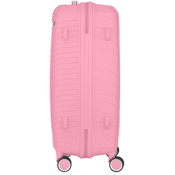 2E TROLLEY LUGGAGE MEDIUM, PINK 43 x 66 x 27 CM, 61LITER
