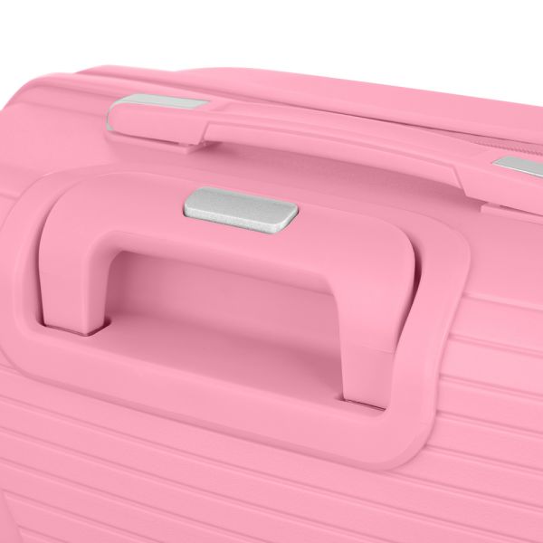 2E TROLLEY LUGGAGE MEDIUM, PINK 43 x 66 x 27 CM, 61LITER