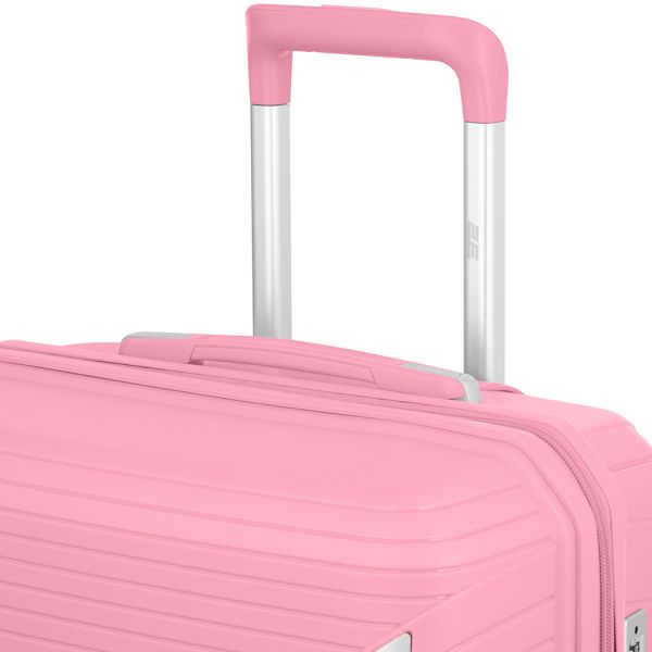 2E TROLLEY LUGGAGE MEDIUM, PINK 43 x 66 x 27 CM, 61LITER