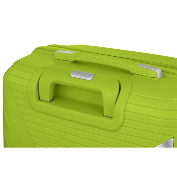 2E TROLLEY LUGGAGE MEDIUM, APPLE GREEN 43 x 66 x 27 CM, 61LITER