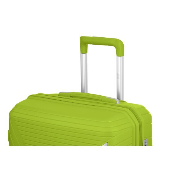 2E TROLLEY LUGGAGE MEDIUM, APPLE GREEN 43 x 66 x 27 CM, 61LITER