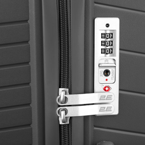 2E TROLLEY LUGGAGE MEDIUM, GRAPHITE 43 x 66 x 27 CM, 61LITER