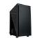 Zalman Computer case T3 Plus, without PSU, 1xUSB3.0, 2xUSB2.0, 2x120mm, Perforated Side, ATX, Black