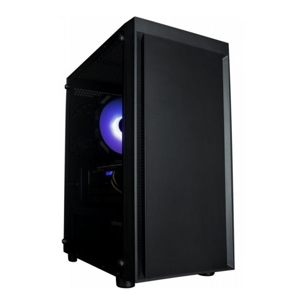 Zalman Computer case T3 Plus, without PSU, 1xUSB3.0, 2xUSB2.0, 2x120mm, Perforated Side, ATX, Black