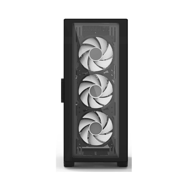 Zalman PC case I3 Neo TG without PSU, 1xUSB3.0, 2xUSB2.0, 4x120mm ARGB, VGA 355mm, LCS ready, TG Side/Front Panel, ATX, black