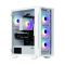 Zalman PC case I3 Neo TG without PSU, 1xUSB3.0, 2xUSB2.0, 4x120mm ARGB, VGA 355mm, LCS ready, TG Side/Front Panel, ATX, white