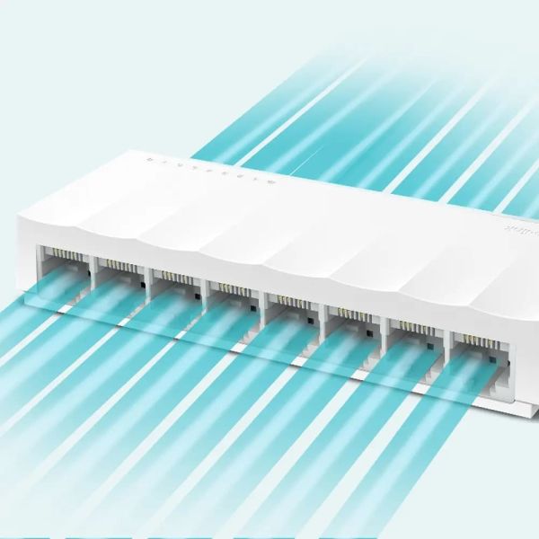 TP-Link, LS1008, 8-Port 10/100Mbps Desktop Switch RJ45 ports