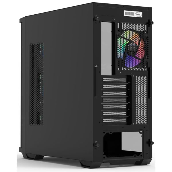 Zalman PC case Z10 Plus without PSU, 2xUSB3.0, 1xUSB Type-C, 3x140mm ARGB, 1x120mm ARGB, VGA 395mm, LCS ready, TG Side Panel, EATX, black