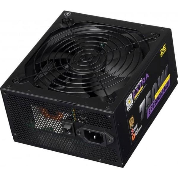 2E PSU GAMING EXTRA POWER (750W), >90%, 80+ Gold, 140mm, 1xMB 24pin(20+4), 1xCPU 8pin(4+4), 4xMolex, 6xSATA, 4xPCIe 8pin(6+2), Fully Modular