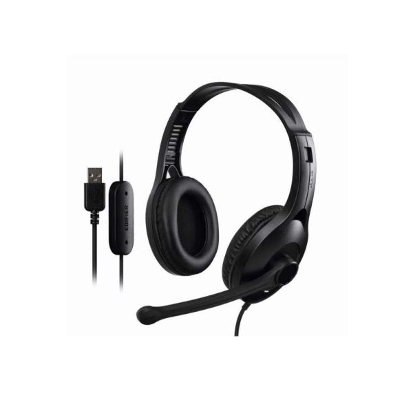 USB Headset Edifier K800 USB Headset Over Ear Stereo Gaming (Black)