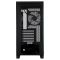 2E Gaming Computer case Fantom GK701B, without PSU, 2xUSB 3.0, 1xUSB Type-C, 4x120mm ARGB, controller with remote, TG Side/Front Panel, mATX, Black