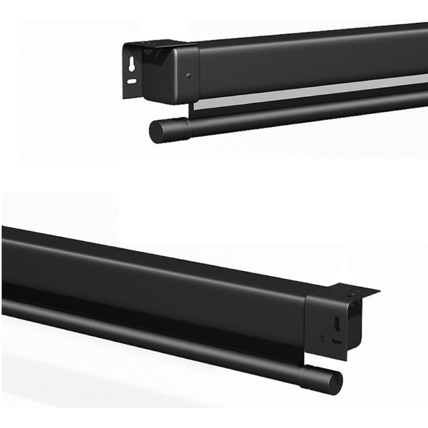 Projector screen ALLSCREEN MANUAL PROJECTION SCREEN 180X180CM HD FABRIC CWP-7272B 100 inch Black