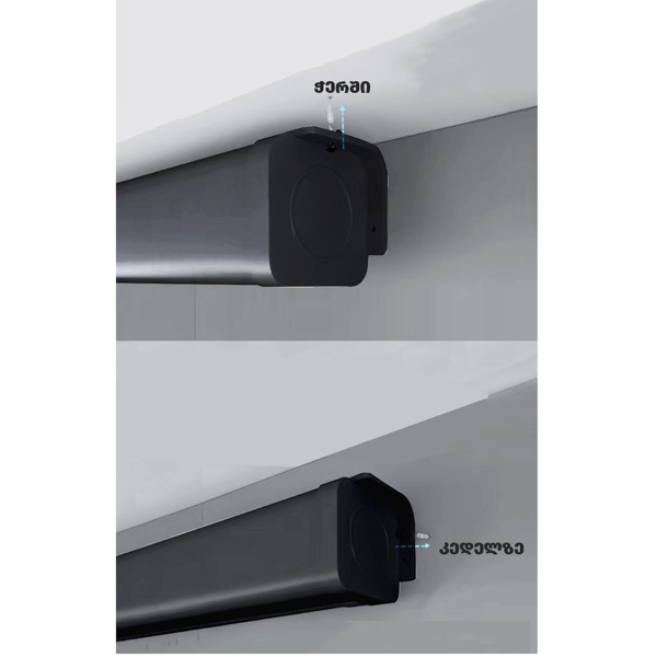 Projector screen ALLSCREEN CWP-8080B, MANUAL PROJECTION SCREEN, 200X200CM HD FABRIC CWP-8080B 110 inch