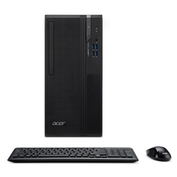 Acer PC Veriton S2690G TWR Intel Core i5-12400, 8GB, F512GB, UMA, kb+m, Lin, black