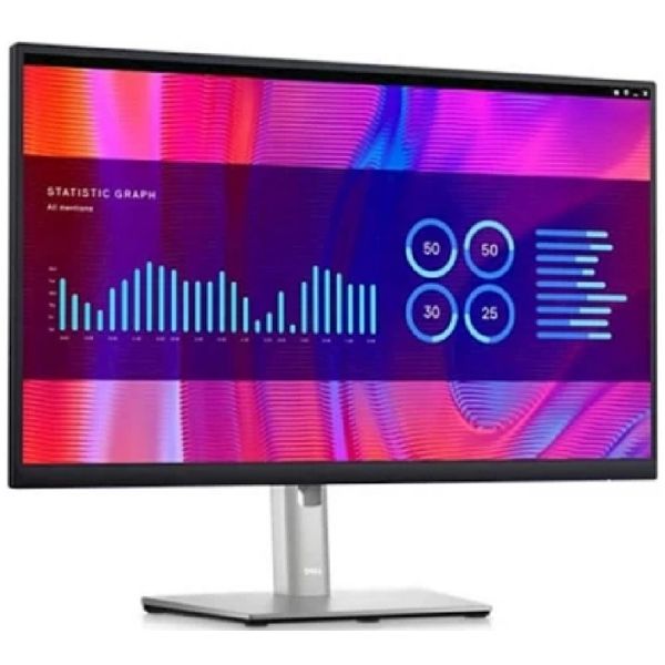 DELL Monitor 23.8" P2423DE USB-C HUB, HDMI, DP, USB-C, RJ-45, IPS, 2560x1440, sRGB 99%, Pivot, 60Hz