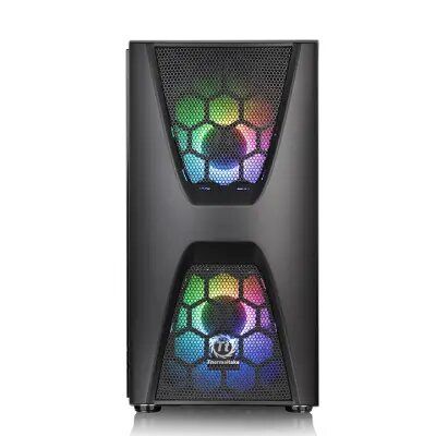 PC Components/ Case/ Miditower/ ***Commander C34 TG ARGB/Black/Win/SPCC/Temper ed Glass*1/200mm Addressable
