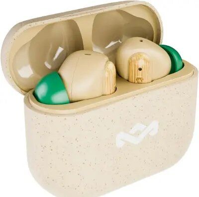 Wireless Headphone/ House of Marley/ House of Marley Little Bird TWS Exec Earbuds  EM-JE123-CE Cream
