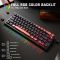 Attack shark X68 PRO Black and Red contour lines