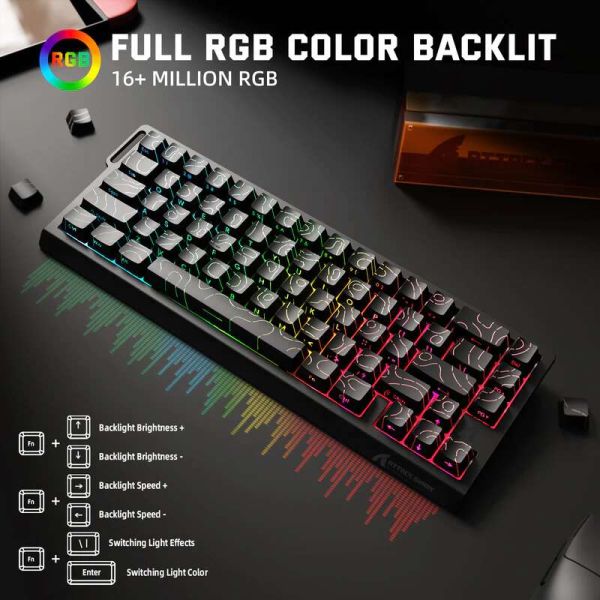 Attack shark X68 PRO Black contour line