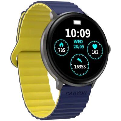 Smart Watch/ Canyon Jacky SW-69 Blue Yellow (CNS-SW69BL)