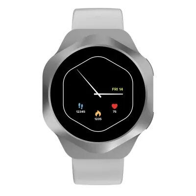 Smart Watch/ Canyon Hexagon SW-88 BT-CALL Silver (CNS-SW88SS)