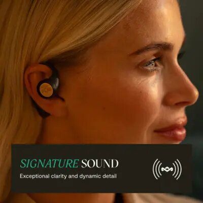 House of Marley Liberate Open Earbuds EM-JE104 Signature Black