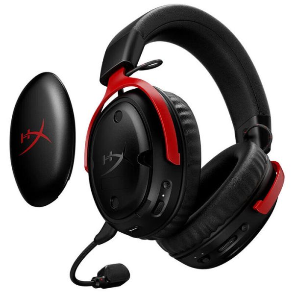 HyperX Cloud III S Wireless Gaming Headset Black-Red