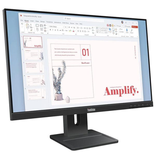 Monitor/ Lenovo/ Lenovo ThinkVision E24-40 23.8 IPS 1920x1080 250 cd/m² 4ms 100Hz