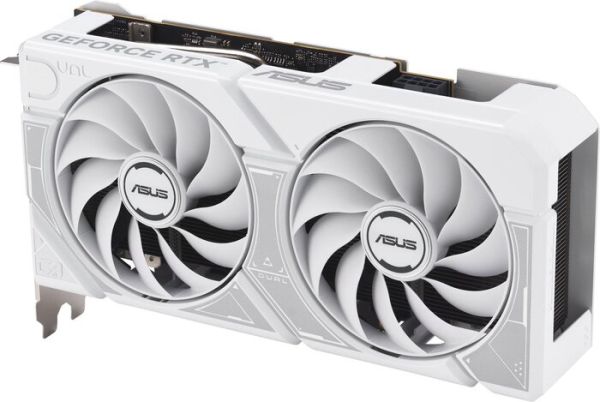 ASUS Graphic Card GeForce RTX 5060 8GB GDDR7 OC DUAL-RTX5060-O8G-WHITE